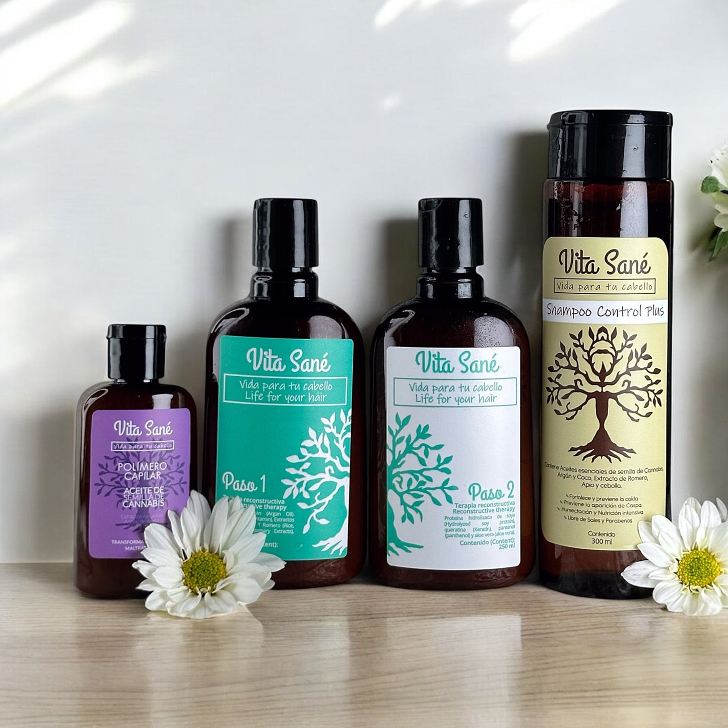 Kit de Reconstrucción Capilar + Polímero + Shampoo Control Plus
