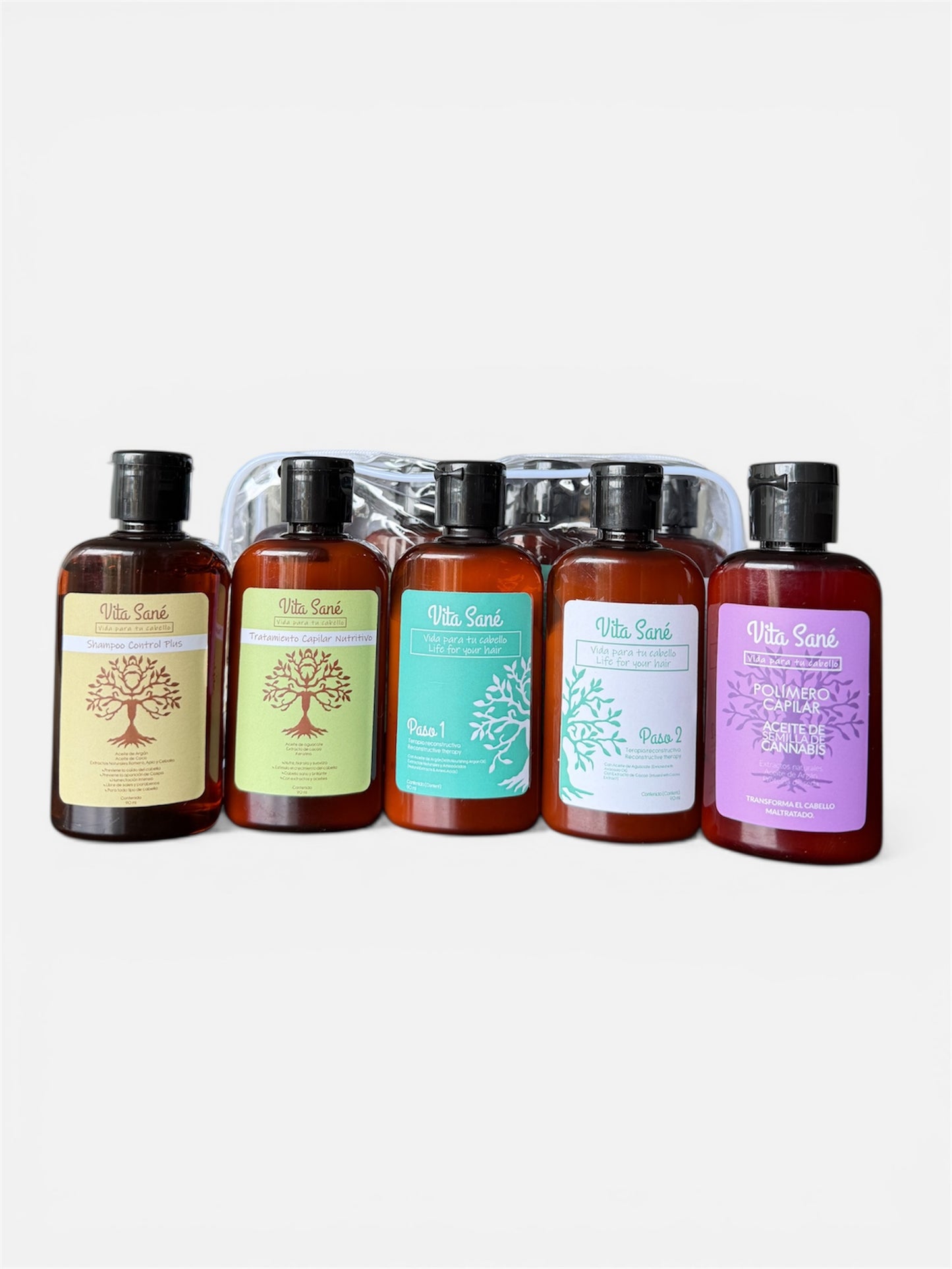 KIT VIAJERO VITA SANÉ: HIDRATACIÓN, PROTECCIÓN Y REPARACIÓN EN TAMAÑO MINI