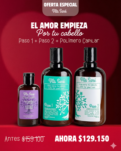 Kit de Reconstrucción e Hidratación Capilar + Polímero