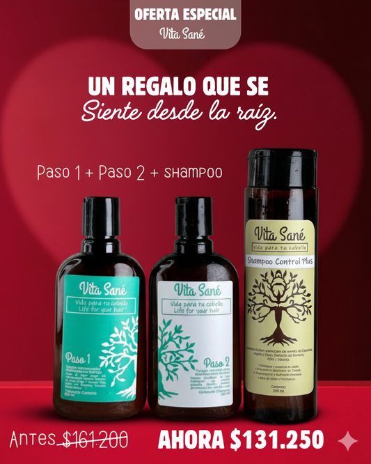 Kit de Reconstrucción Capilar + Shampoo Control Plus