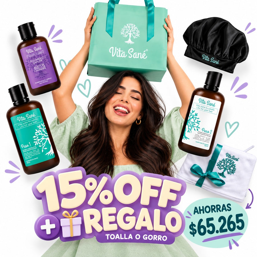 VITA SANÉ  RITUAL ANTIFRIZZ 15% OFF + REGALO GRATIS